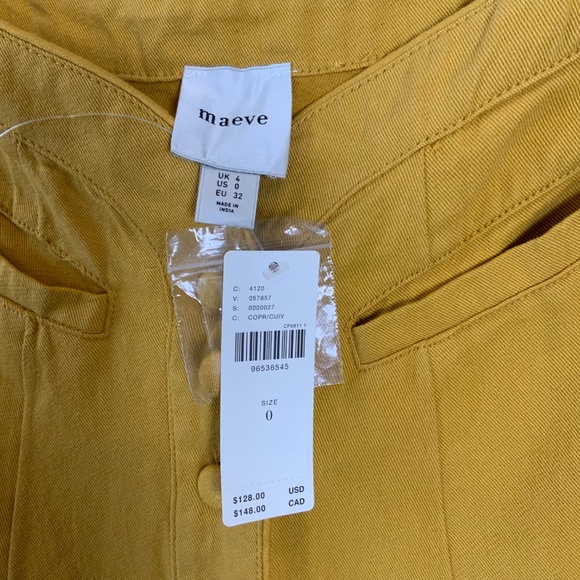 Anthropologie Maeve High-Waisted Button-Front Maxi Skirt - Picture 16 of 16